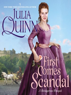 cover image of First Comes Scandal